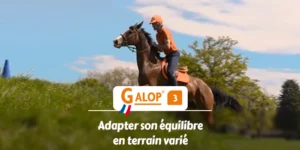 GALOP 3 - Adapter son équilibre en terrain varié