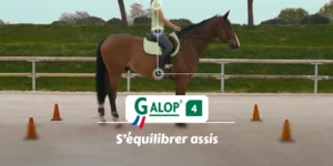 GALOP 4 - S'équilibrer assis