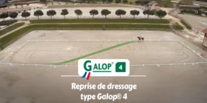 GALOP 4 - Reprise de dressage type Galop® 4